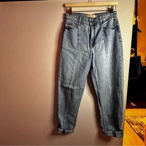 EUC Habitual high rise tappered rolled ankle jeans